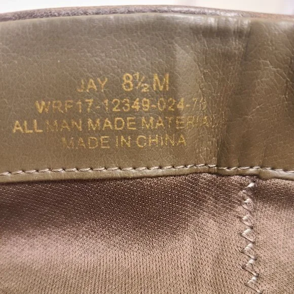 Kim Rogers Brown Knee-High Riding Boots 8.5M – Memory Foam Insole, Buckle Detail - Picture 11 of 11